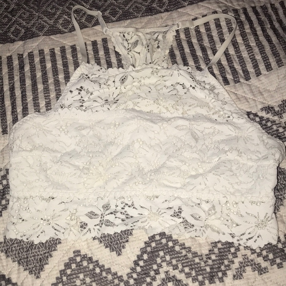 High neck bralette